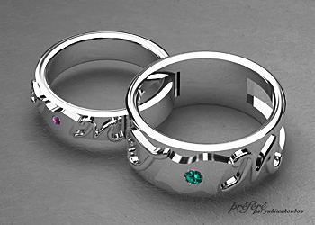 オーダーメイド マリッジリング（結婚指輪）　イメージ画