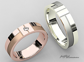 マリッジリング（結婚指輪）　オーダーメイド　イメージCG