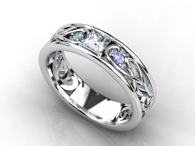 ご結婚10周年記念の指輪をプレゼント