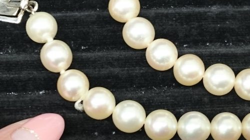 パールネックレスのお手入れ方法-はじめての真珠講座