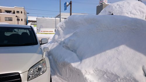 雪の壁