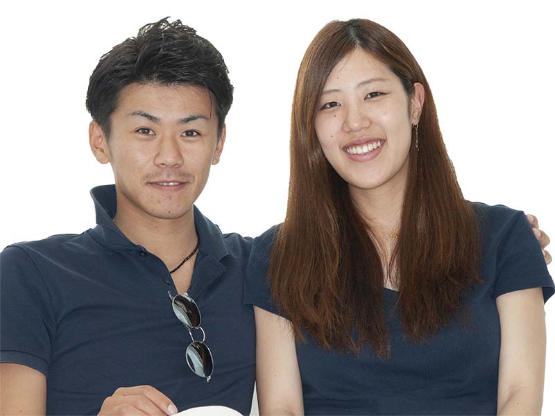 クラウン＆アイビーモチーフの結婚指輪をお創り頂きましたお二人