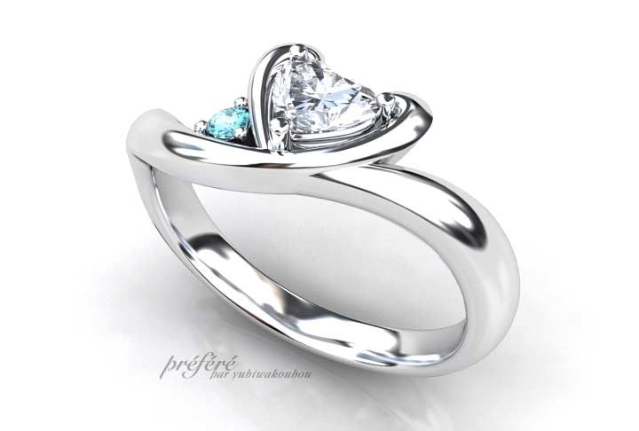 プロポーズリングは言葉と共にプレゼントする婚約指輪オーダーメイド