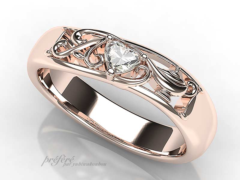 アラジンモチーフの婚約指輪