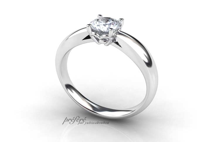 オーダーメイドの婚約指輪はダイヤモンドでおしゃれにリメイク　CG