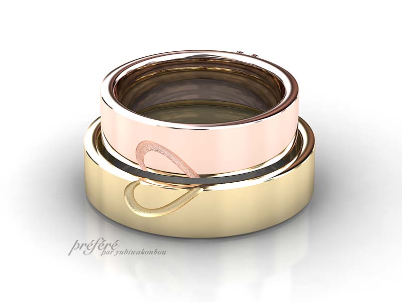 結婚指輪 ハート,結婚指輪オーダー うさぎ,結婚指輪 リサガスタイプ
