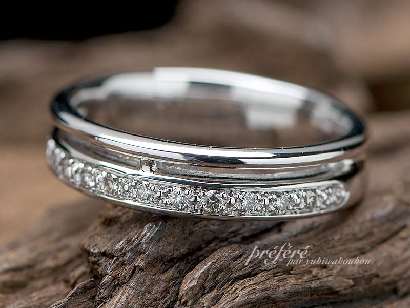 10年目のダイヤリングはドラマの中で見た指輪のデザイン