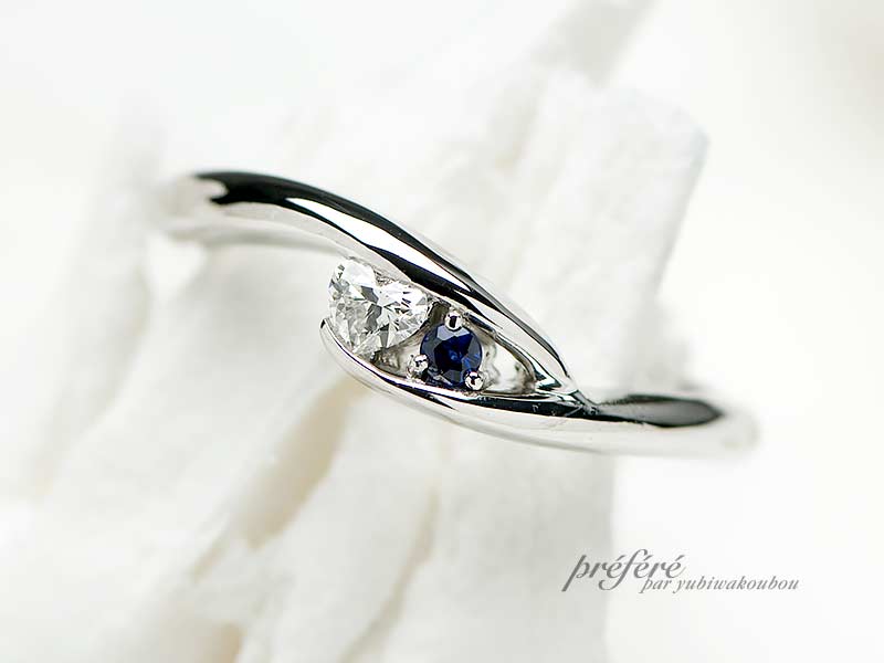 プロポーズと共にサプライズプレゼントした“世界にひとつ”の婚約指輪