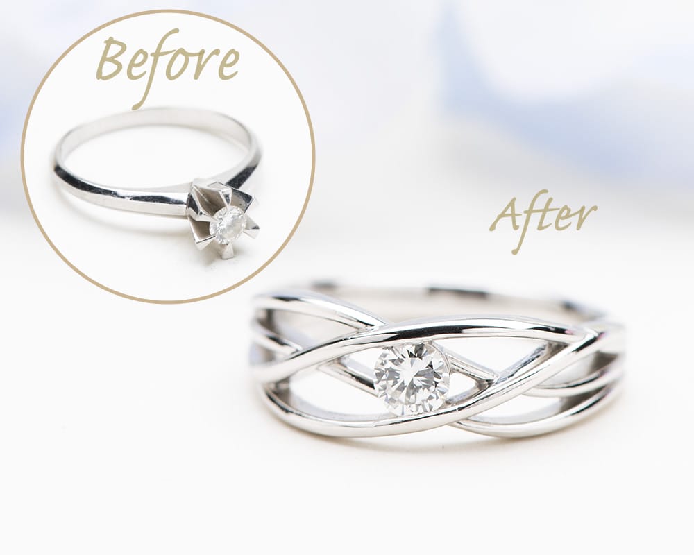 婚約指輪をリメイク（リフォーム）して普段使いしたい方に人気のデザインを紹介