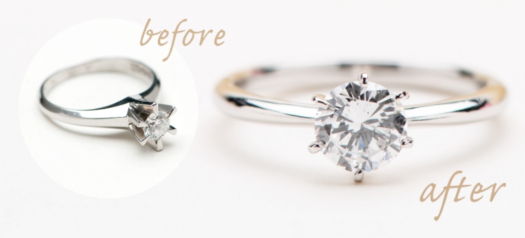 立て爪指輪（リング）のリフォーム費用を制作事例とともにご紹介
