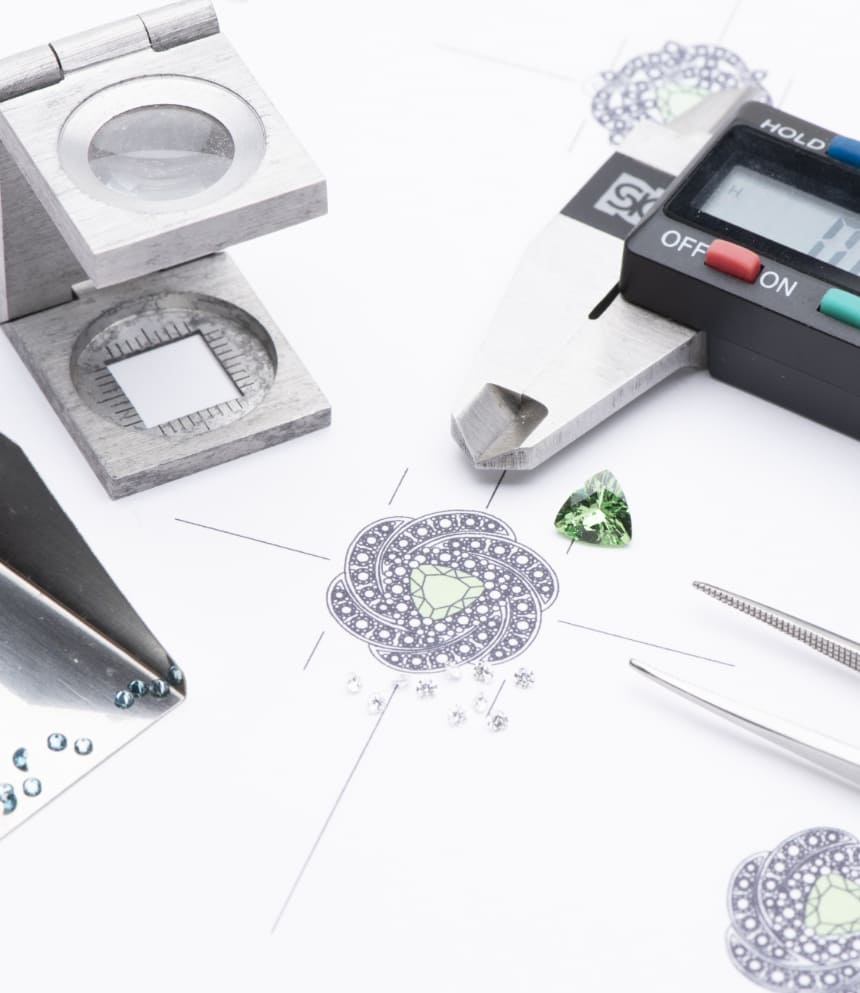 オーダーメイドジュエリーのデザイン