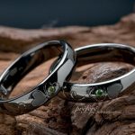 結婚指輪の二人の想いをカタチにしたブラックリングのオーダーメイド