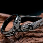 結婚指輪はブラックリングのナウシカデザインでオーダーメイド