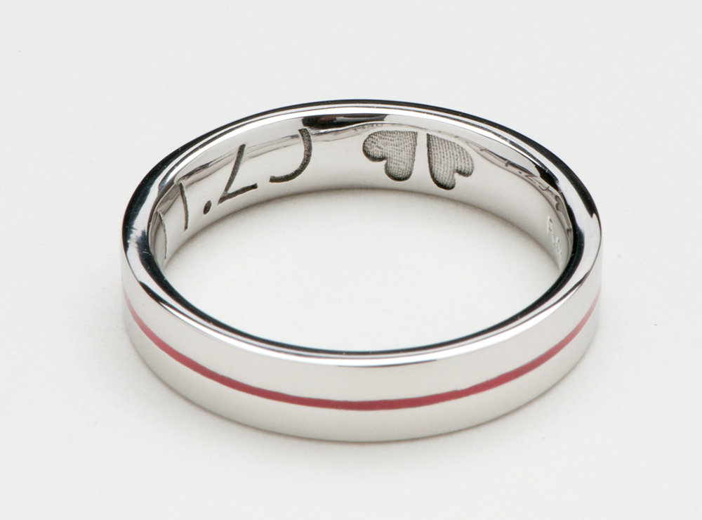四つ葉のクローバー 結婚指輪オーダー
