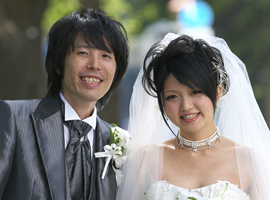 結婚指輪をお作り頂いたお客様久野様御夫妻