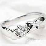 シンデレラ靴 モチーフの婚約指輪