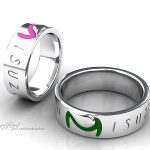 イニシヤル結婚指輪