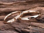 シンプルなデザインの結婚指輪