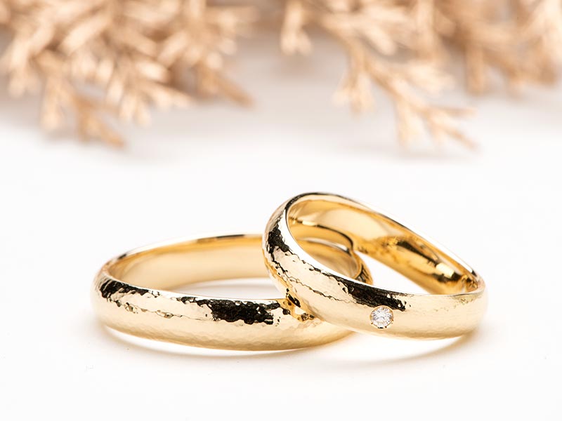 手作り結婚指輪-鍛造